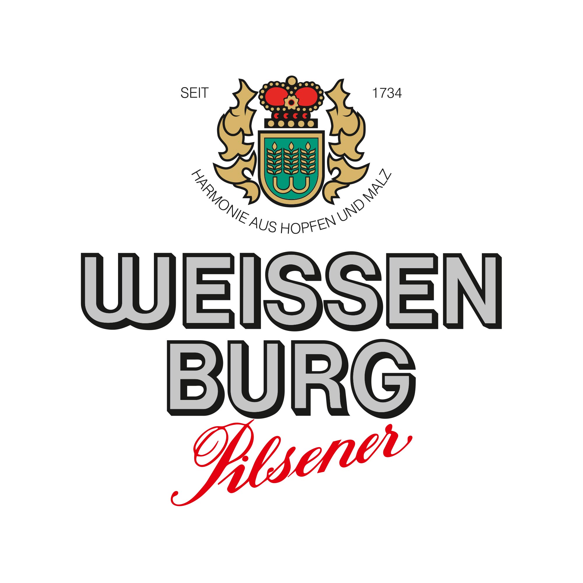 Logo Weissenburg Pilsener 3-zeilig